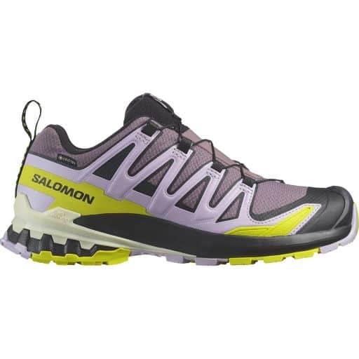 closeup of women's XA Pro trail running shoe