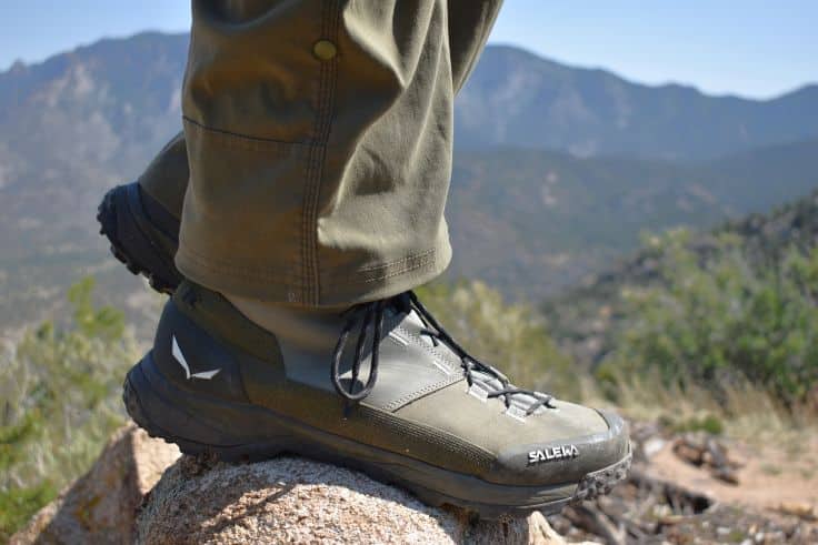 Salewa Puez Mid PTX Review - www.hikingfeet.com